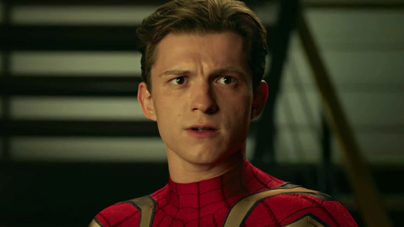 Peter Parker (Tom Holland) tunes into his Spider-Sense in Spider-Man: No Way Home (2021), Marvel Entertainment