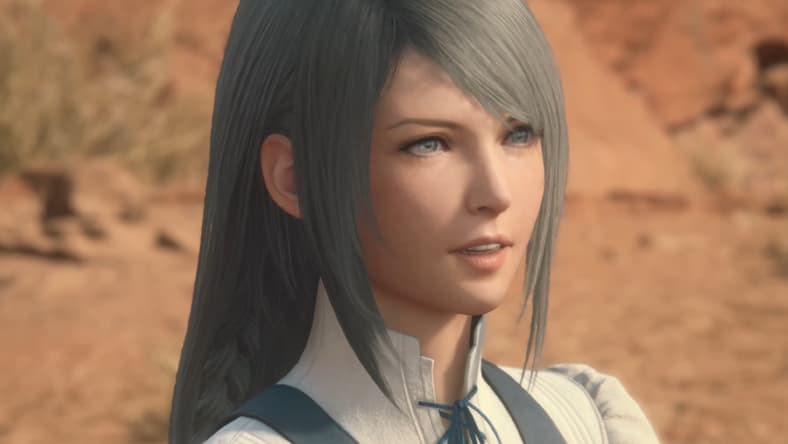 Jill Warrick (Megumi Han) recounts the legend of the Dominants and the Bearers in Final Fantasy XVI (2023), Square Enix