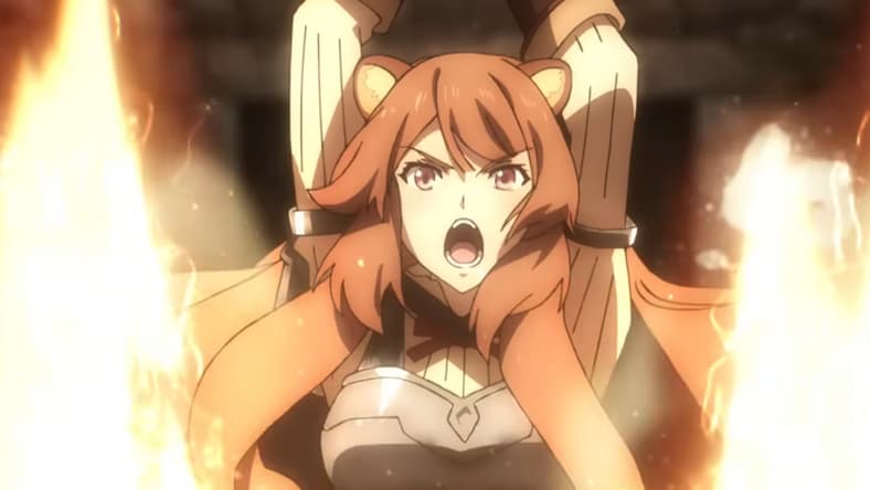 Raphtilia's (CV: Asami Seto) prepares to unleash her rage in The Rising of the Shield Hero Season 3 (2023), Kinema Citrus
