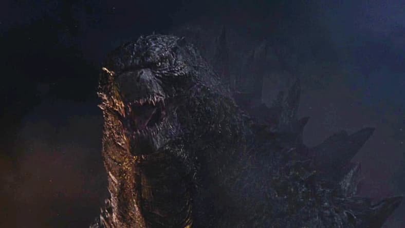 The King about to battle a MUTO in Hawaii in Godzilla (2014), Legendary Pictures