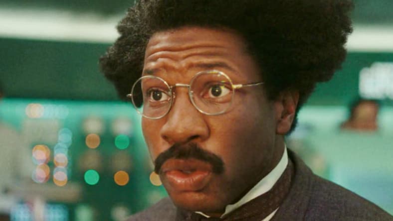 Victor Timely (Jonathan Majors) watches on as the Throughput Muiltiplier spins to life in Loki Season 2 Episode 4 "Heart of the TVA" (2023), Marvel Entertainment