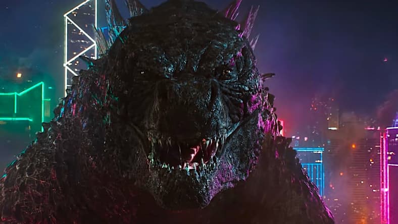 Godzilla searches for Kong in Godzilla vs. Kong (2021), Legendary Pictures