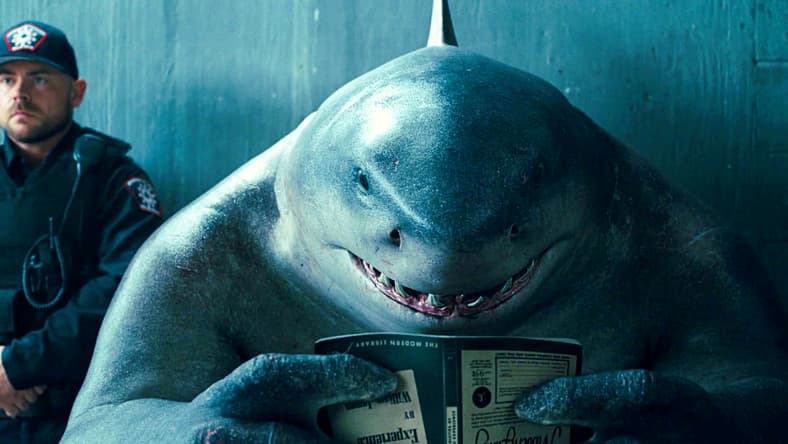 King Shark read real good