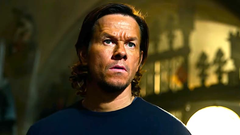 Cade Yeager (Mark Wahlberg) learns about the chosen Knight in Transformers: The Last Knight (2017), Paramount Pictures