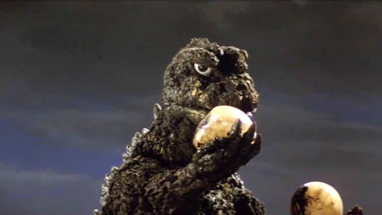 Godzilla got balls