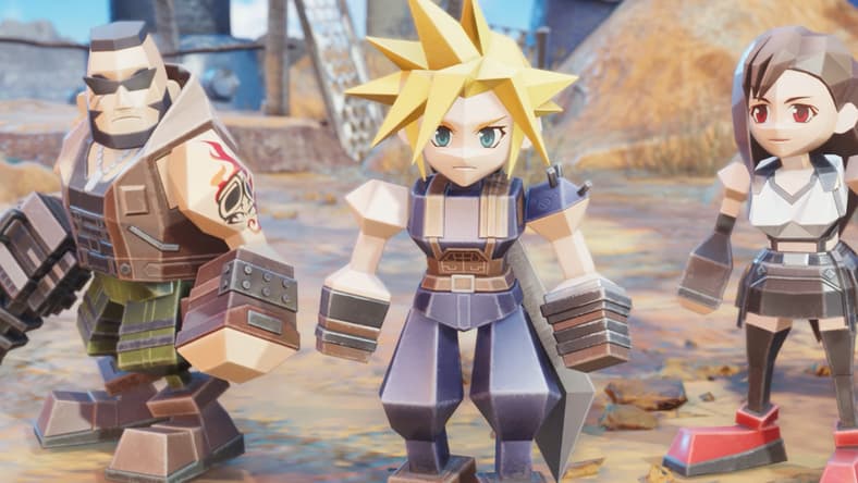 Barret (Masato Funaki), Cloud (Takahiro Sakurai), and Tifa (Ayumi Ito) have never looked better in Final Fantasy VII Rebirth (2023), Square Enix