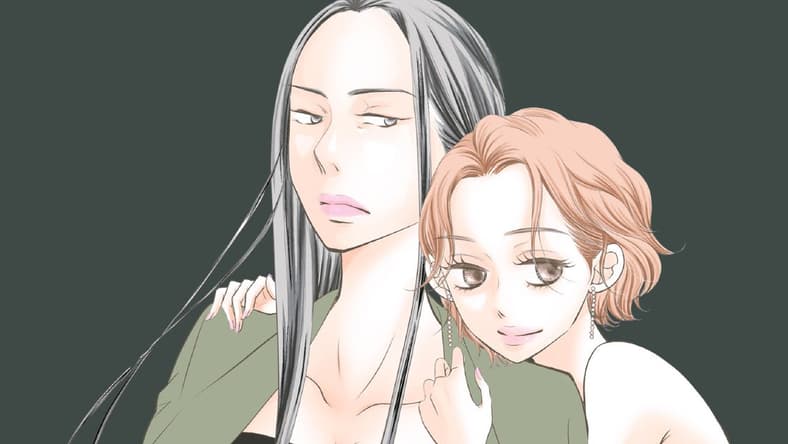 Tanaka and Kurahashi strike a pose on Ashihara Hinako's cover art to Petit Comic (2024), Shogakukan
