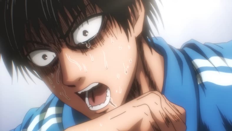 Saitama (Makoto Furukawa) recalls his training in One-Punch Man Season3 (2024), J.C. Staff