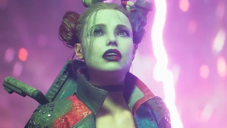 Harley Quinn (Tara Strong) is unsure about taking on Green Lantern (Dan White) in Suicide Squad: Kill the Justice League (2024), Rocksteady Studios