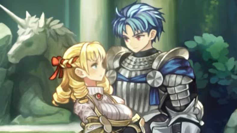 Scarlett (Hina Suguta) confesses her love for Alain (Kazuki Ura) in Unicorn Overlord (2024), Atlus