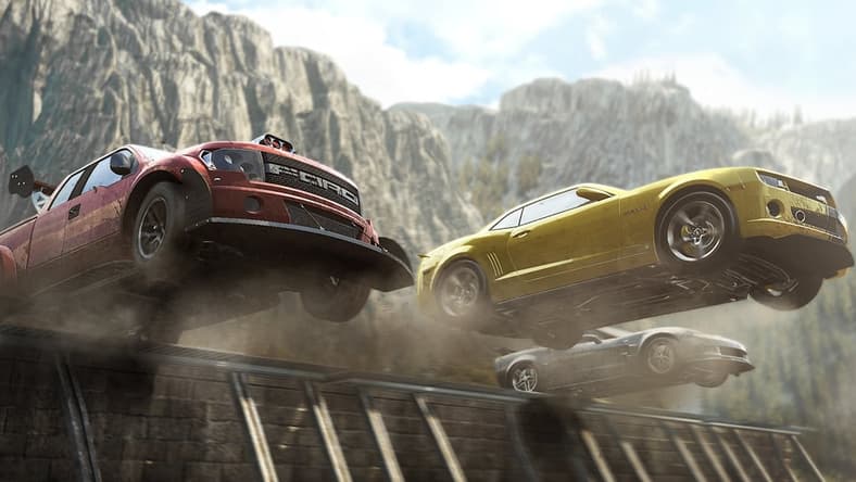 The Yosemite Park race doesn't end just because the road has in The Crew (2014), Ubisoft