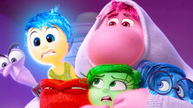 Riley's (Kensington Tallman) emotions are replaced in Inside Out 2 (2024), Disney/Pixar