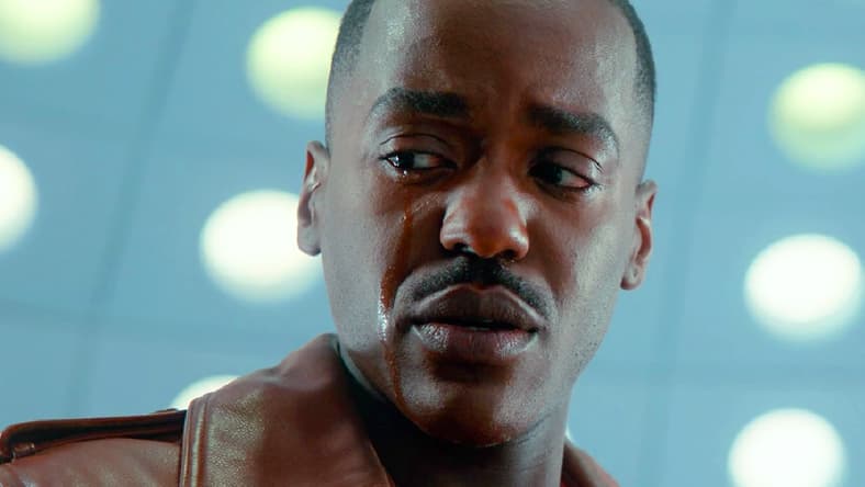 The Doctor (Ncuti Gatwa) says good-bye to Ruby (Millie Gibson) in Doctor Who Series 14 Episode 8 “Empire of Death” (2024), BBC