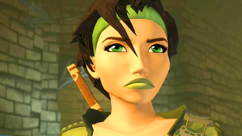 Jade (Jodi Forrest) is ready for a fight in Beyond Good & Evil - 20th Anniversary Edition (2024), Ubisoft