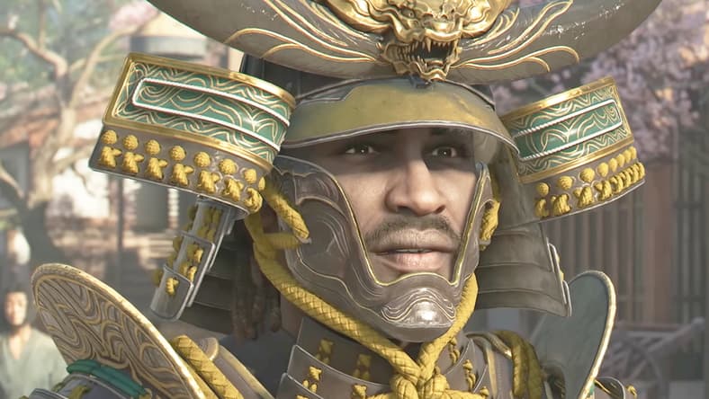 Yasuke (TBA) watches on as Naoe (TBA) strikes out on her own to infiltrate an enemy stronghold in Assassin's Creed Shadows (2024), Ubisoft