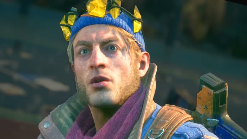 Captain Boomerang is shocked to discover Superman (Nolan North) is impervious to his Kyrptonite boomerang in Suicide Squad: Kill the Justice League (2024), Rocksteady Studios