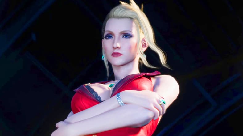 Scarlet (Masako Katsuki) orders her Mako-creations to attack Cloud (Takahiro Sakurai) and crew in Final Fantasy VII: Rebirth (2024), Square Enix