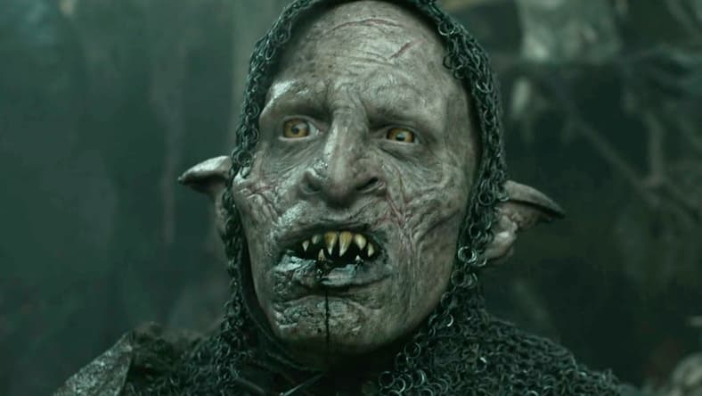 Glüg (Robert Strange) fears for his future in The Lord of The Rings: The Rings of Power Season 2 Episode 3 " The Eagle and The Sceptre" (2024), Amazon Prime