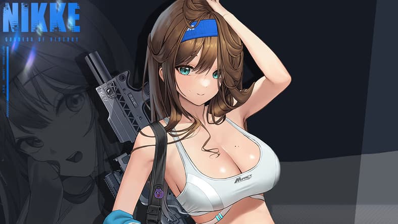 Rumani (Son Seon-yeong) prepares for her next sortie in Goddess of Victory: Nikke (2022), Shift Up