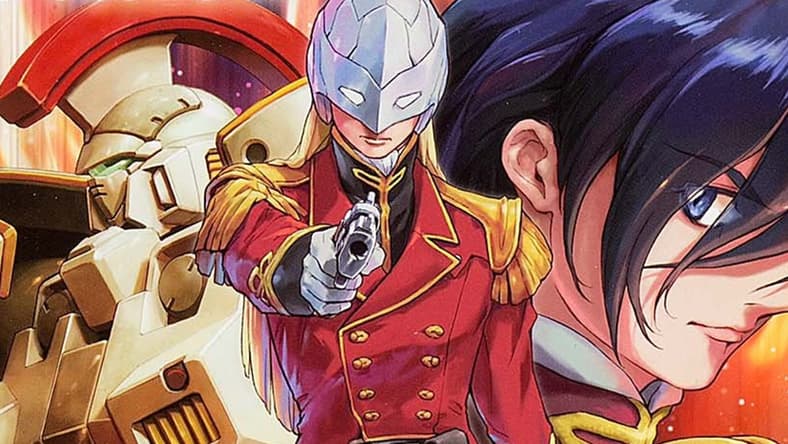 Zechs takes aim on Tomofumi Ogasawara's cover to Mobile Suit Gundam Wing Endless Waltz: Glory of the Losers Vol. 6 (2013), Kadokawa