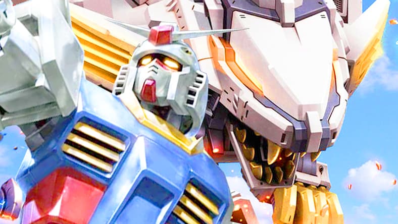 Amuro Ray rises to the challenge on Morishita Naochika's box art to the HGUC RX-78-2 Gundam (Revive Ver.) model kit (2015), Bandai / Bit roars into action on MERCY RABBIT's box art to the Liger Zero 1/72 HMM model kit (2015), Kotobukiya