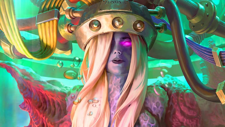 Aliens are real via Jenova, Ancient Calamity (Card #228), Magic: The Gathering - Final Fantasy (2025), Wizards of the Coast. Art by Ignatius Budi.