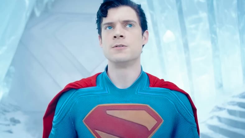 Superman (David Corenswet) isn't thrilled to find that Krypto has trashed the Fortress of Solitude in Superman (2025), DC Studios