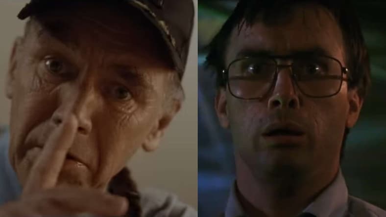 Mark Rylance likes to eat in silence in Bones and All (2018) Metro-Goldwyn-Mayer and Jeffery Combs gets cold feet in Bride of Re-Animator (1990) 50th Street Films