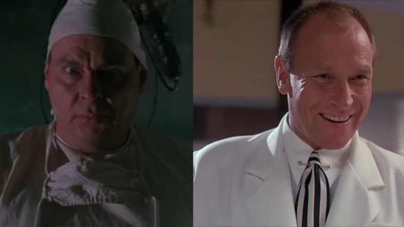 Drake is Dr. Giggles (1992) Universal Pictures & Corbin Bernsen is The Dentist (1996) Trimark Pictures