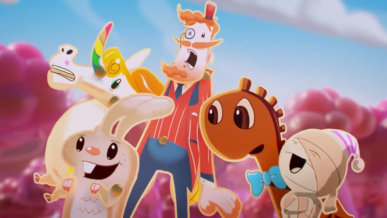 Denizens anticipate and fear two Color Bombs about to collide in Candy Crush Saga - TV Commercial, YouTube