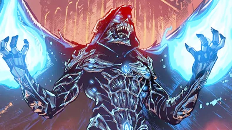 Deathshroud embraces his Nephilim side on Ryan Stegman's variant cover to Deathshroud Vol. 1 #1 (2023), Dream Key Studios