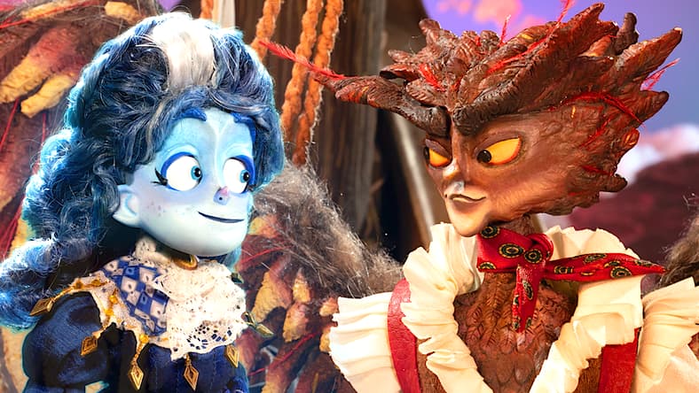 Frankelda and Herneval in the stop-motion animated film I am Frankelda. Image courtesy of Cinema Fantasma and Fantasia International Film Festival.