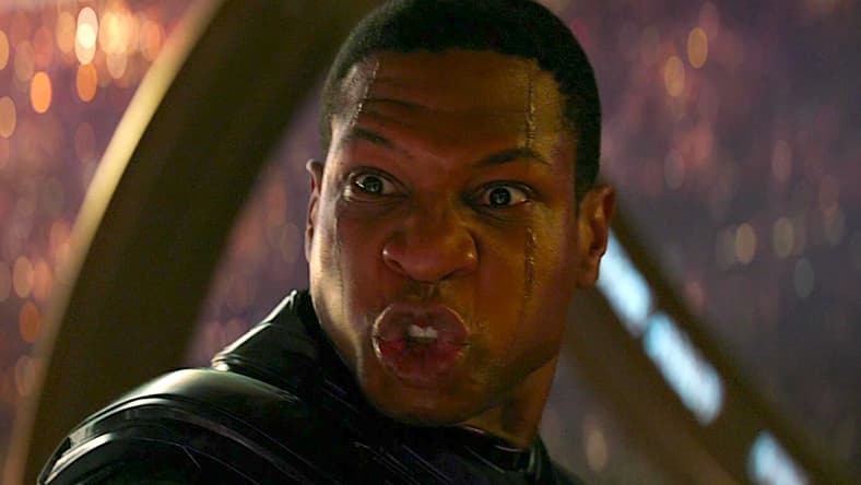 Kang the Conqueror (Jonathan Majors) has had it with Scott Lang's (Paul Rudd) defiance in Ant-Man and the Wasp: Quantumania (2023), Marvel Entertainment