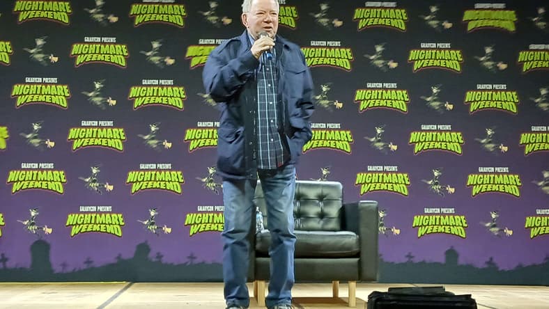 1 and only Shatner at Nightmare Weekend