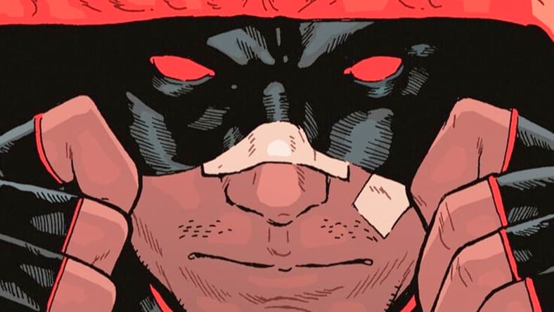 Jason Todd masks up in Red Hood Vol. 2 #1 (2025), DC. Words by Gretchen Felker-Martin, art by Jeff Spokes.