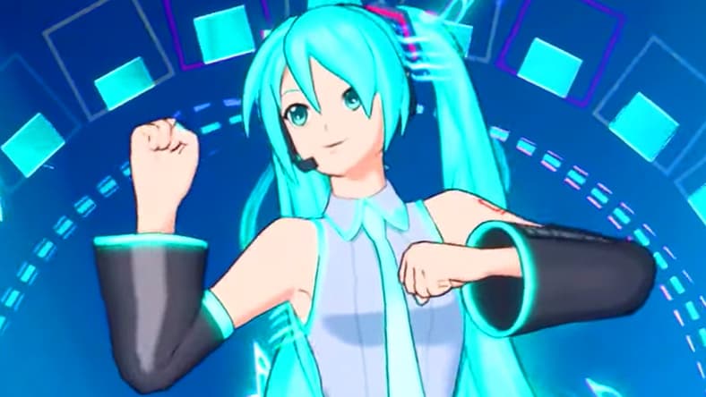 Hatsune Miku (Saki Fujita) is ready to dance in Fortnite (2017), Epic Games