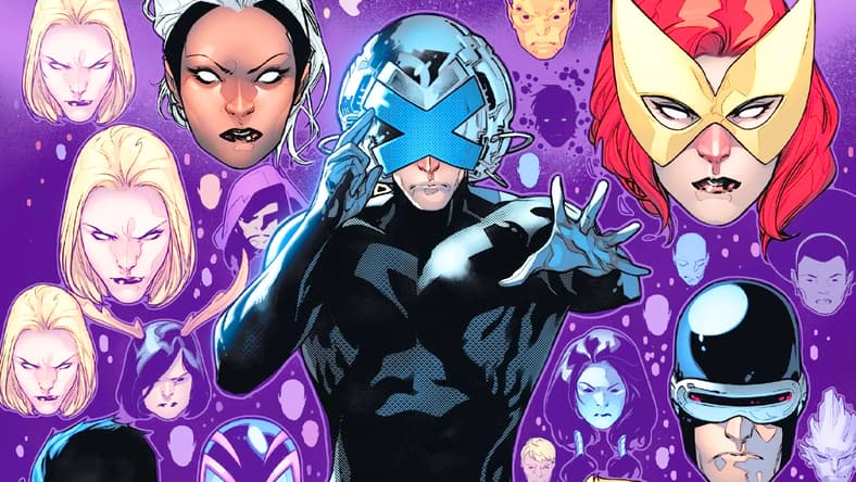 Professor X opens the shores of Krakoa to all of mutant kind on R.B. Silva and Marte Garcia's cover to Powers of X Vol. 1 #4 "Sinister" (2019), Marvel Comics