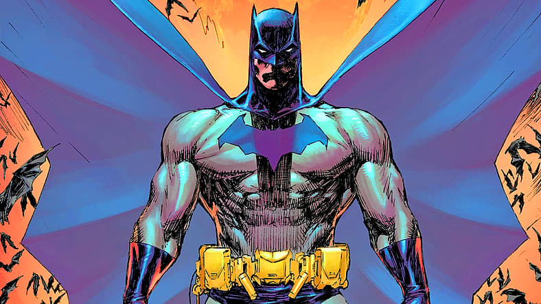 Batman stands ready to defend Gotham on Marc Silvestri's variant to Batman Vol. 4 #1 (2025), DC