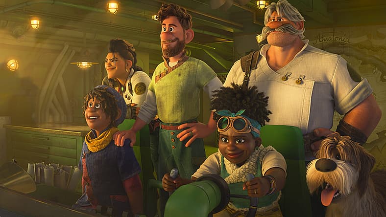 The Clade family journeys through Strange World (2022), Walt Disney Animation Studios