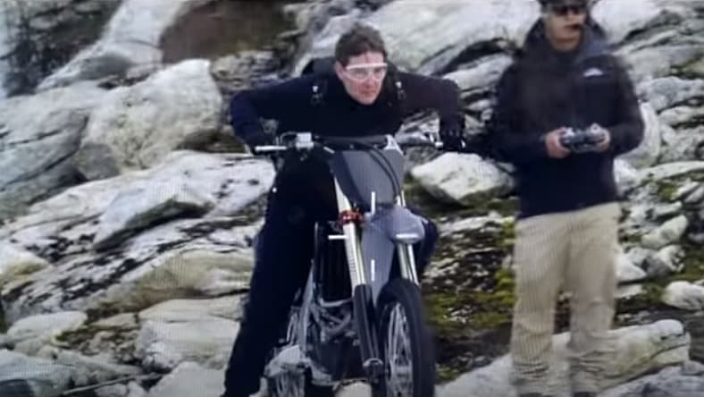 WATCH: Tom Cruise Performs Wild Motorcycle Jump Off A Norwegian Cliff In 'Mission: Impossible Dead
