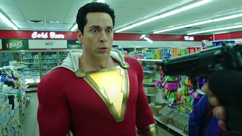 Shazam-Levi stares down barrel