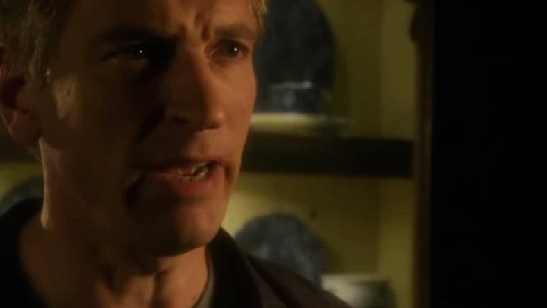 Julian Sands on the Smallville screen