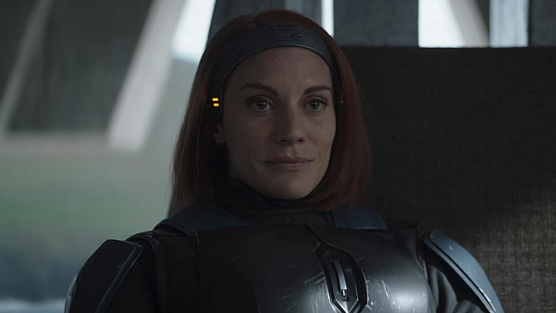 Bo-Katan Kryze Gets The Jake Skywalker Treatment In 'The Mandalorian' Season 3's Premiere