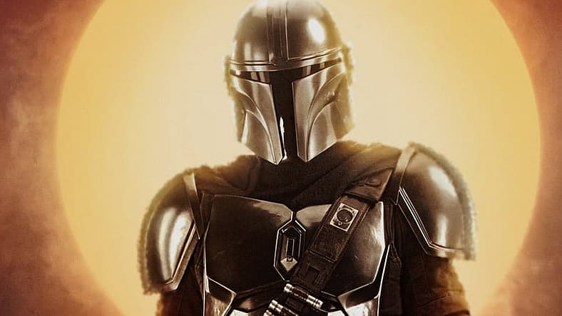Promotional art for 'Star Wars: The Mandalorian' (2019), Disney+