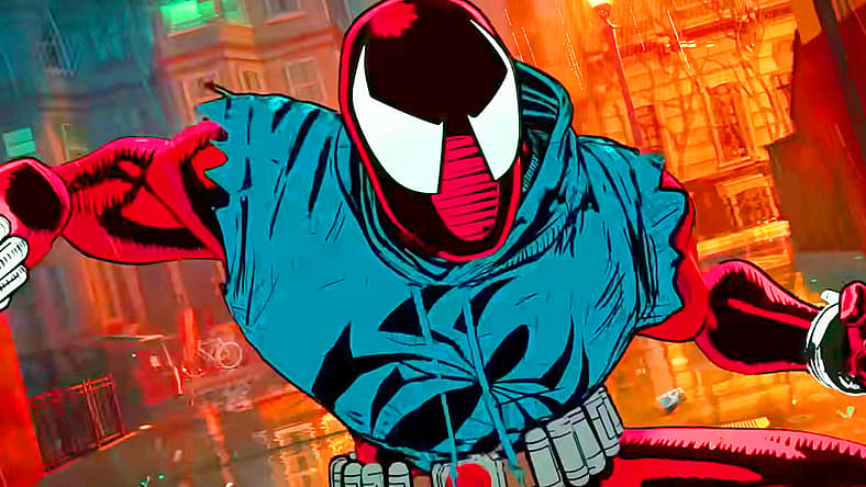 Ben Reilly (Andy Samberg) makes his cinematic debut in Spider-Man: Across The Spider-Verse (2023)
