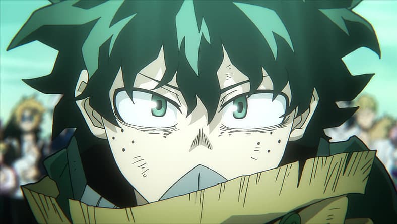 Deku steels himself for the fights ahead in My Hero Academia Season 6 intro (2023), Studio Bones