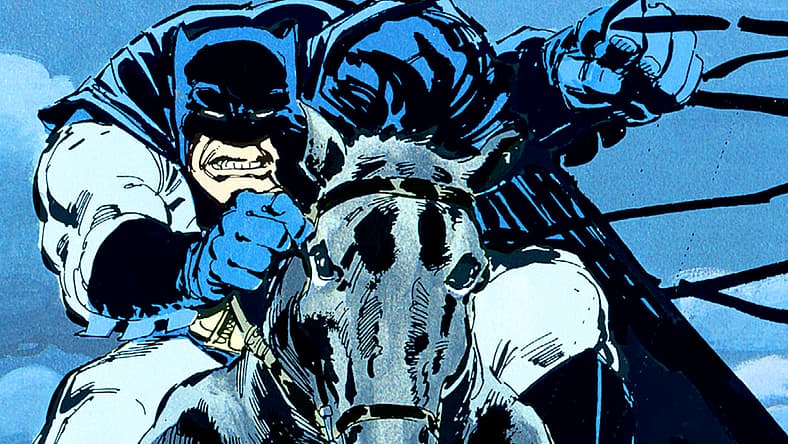 Batman leads final charge in Batman: The Dark Knight Returns Vol. 1 #4 (1986), DC