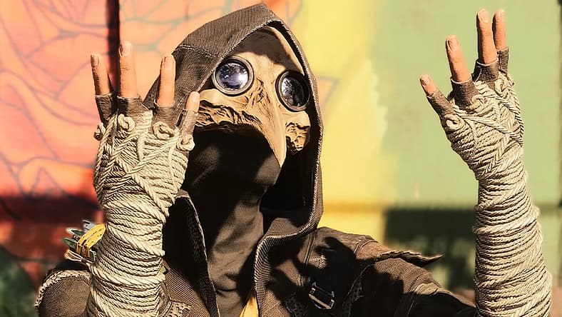 Clearners member Green taunts the enemy in XDefiant (2024), Ubisoft