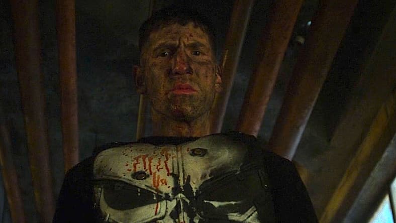 Jon Bernthal as The Punisher leaves no man alive in The Punisher Season 1 Episode 11, Marvel