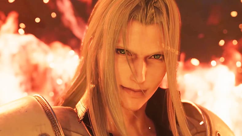 Sephiroth (Toshiyuki Morikawa) embraces his origins in Final Fantasy VII Rebirth (2024), Square Enix